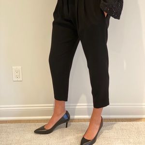 Nilo Lotan cropped silk pants